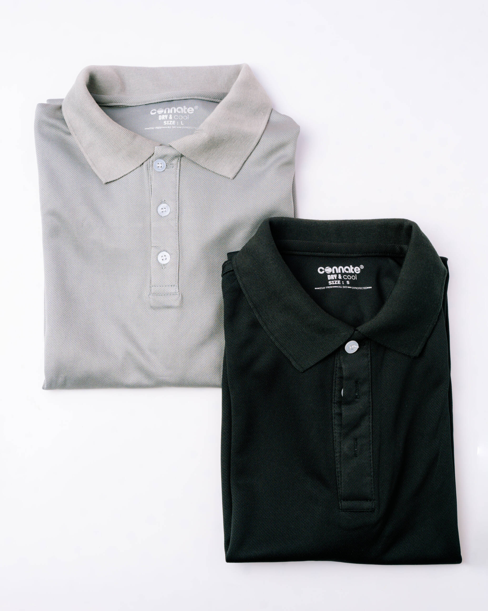 POLOSHRT NSH 3910 BLK : XL :MEN