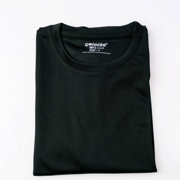 TSHIRT R NECK NSH2-3912 BLACK XL: UNISEX
